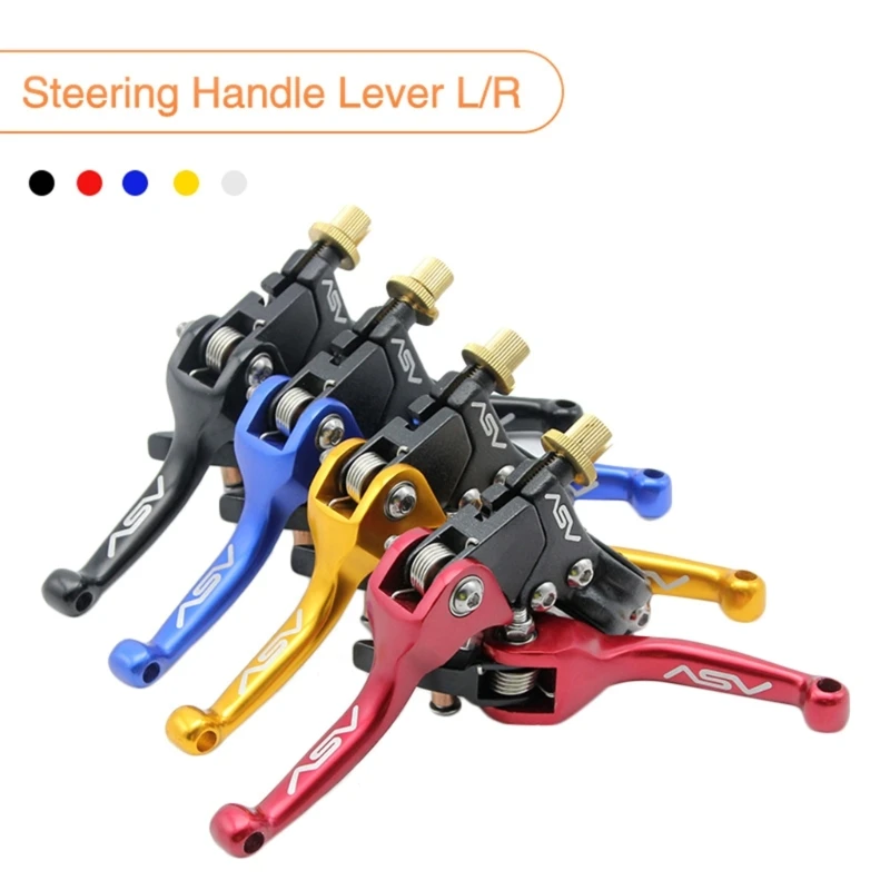 Alavanca freio e embreagem atv, buzina 7/8 acessório modificado para motocross, dirt pit bike, mini bike