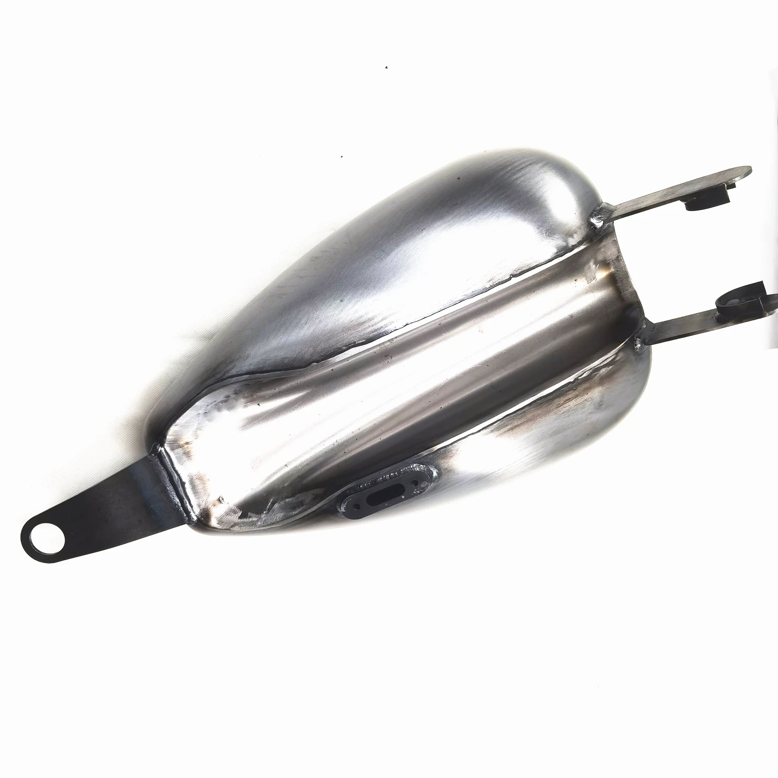 

8L Silver Motorcycle Petrol Gas Fuel Tank W/ Oil Cap For Yamaha SR400 SR500