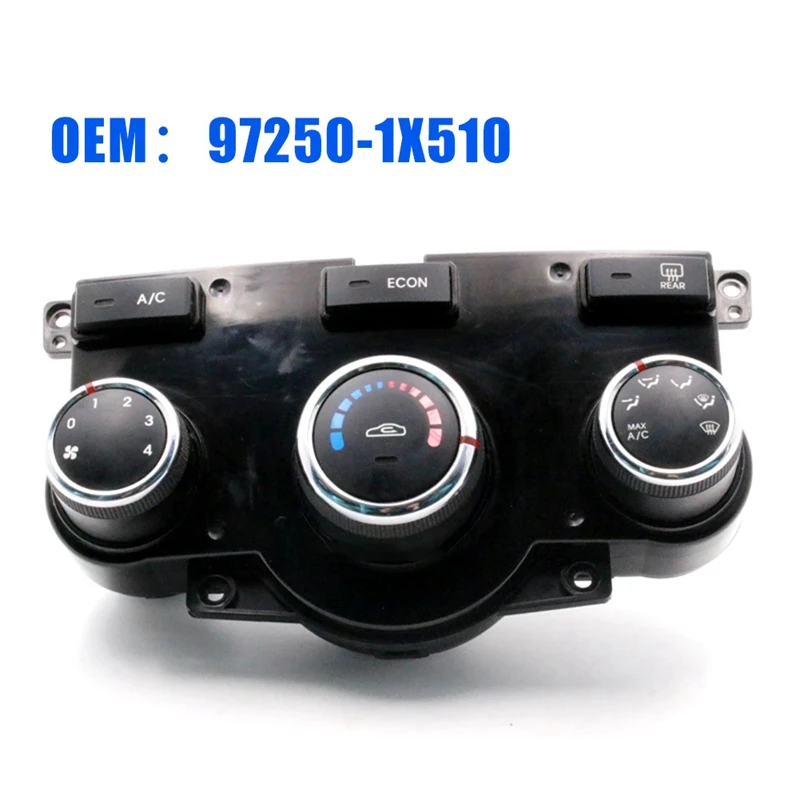 

97250-1X510 Car Air Conditioning Switch Panel Making A/C Adjustment Knob For Kia Forte Cerato 2014-2016