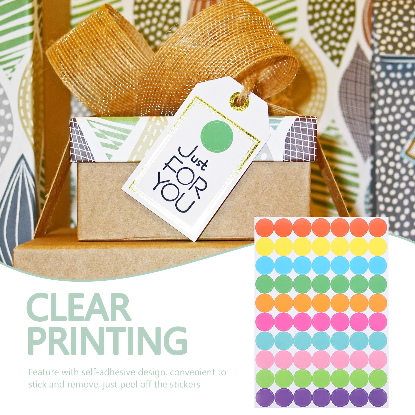 

20 Sheets 1 9cm Colored Dot Stickers Circle Labels Self Adhesive Round Seals Home Storage ganization File Tagging Coding