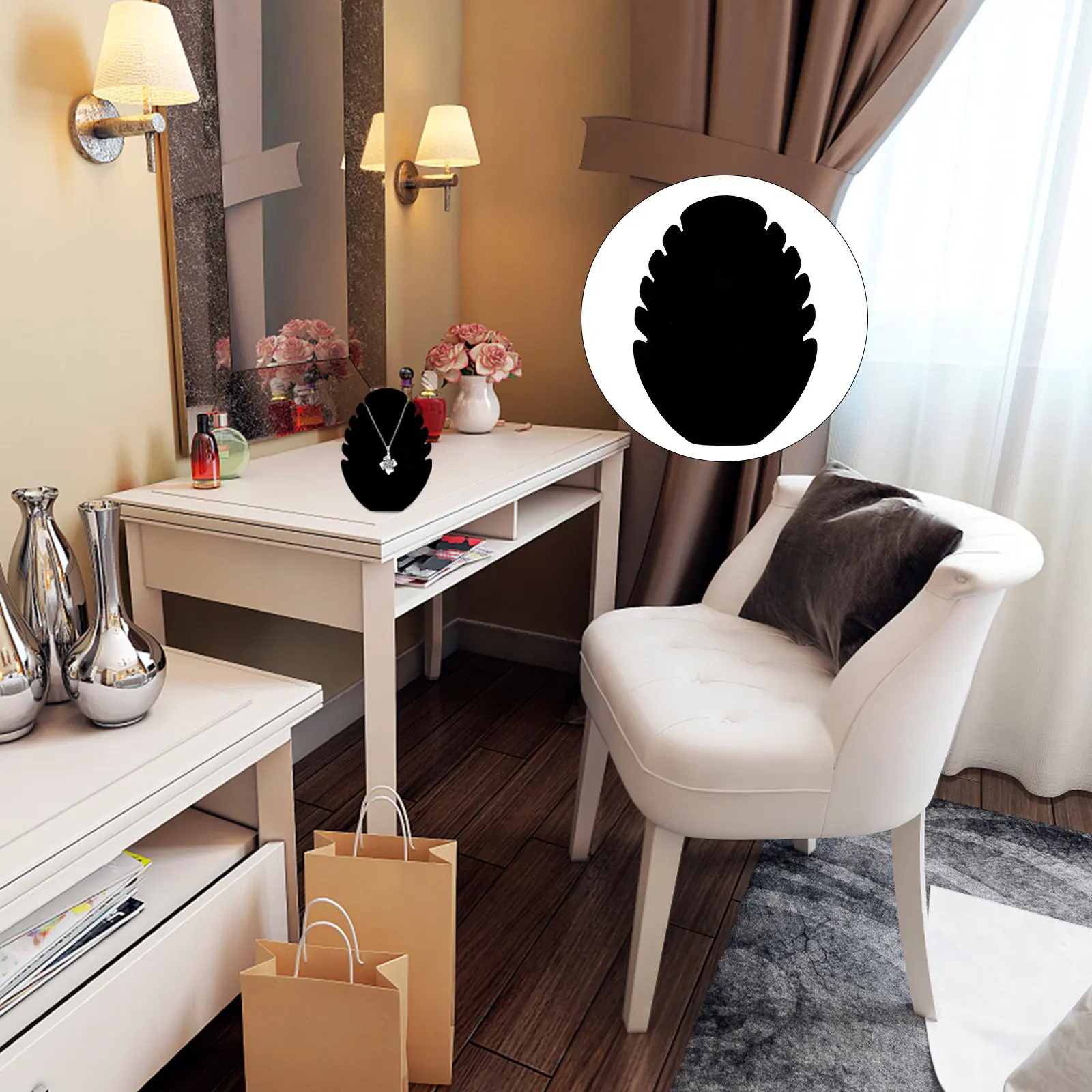 

Декоративная подставка-органайзер для ювелирных украшений и ожерелий для магазина, дома, декора, хранения украшений