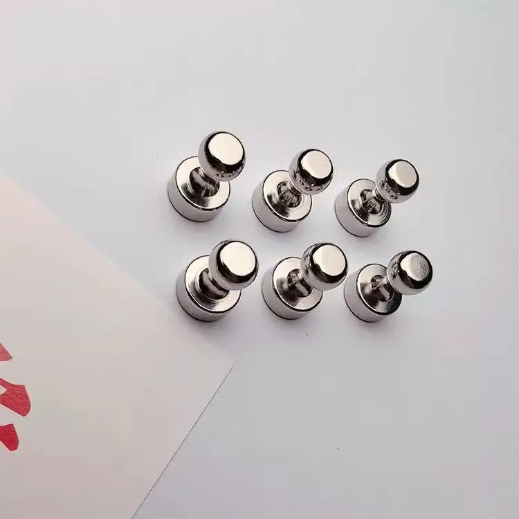 5/10 Stück Starke Magnetnägel Kühlschrankmagnet Küche Hoto Wandnachrichtentafel Magnetische Aufkleber Büro Tafel Deko – Detail 10