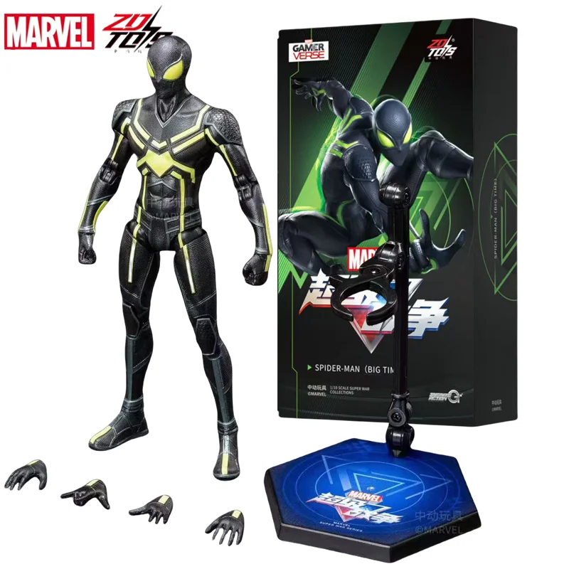 ZD-スパイダーマンのスーパーウォーアクションフィギュア,収集可能な