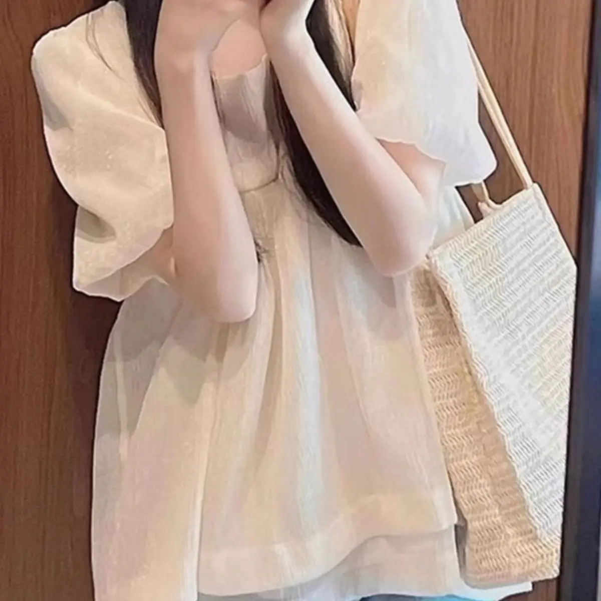 قمصان قصيرة الأكمام للسيدات إكسسوارات ديكور Ins فاكهة الليمون Roupas بيكيني غطاء الكفة بلانكاس موخيريس دمية قبعات فريدة من نوعها