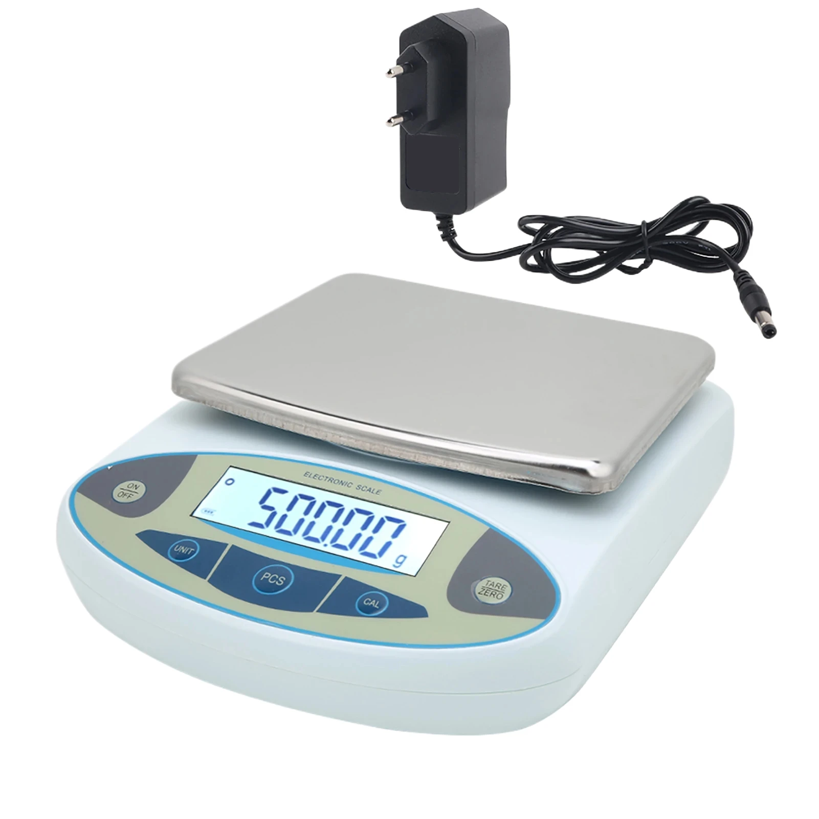 600g 0.01g Digital Precision Scale  Weighing Electronic Balance Jewelry Scale 100‑240V Digital Precision Scale  Scale