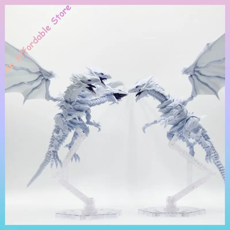 Blue-Eyes White Dragon Frs Figure-Rise Action Figure Assembly Ko Three Headed Blue Eyes White Dragon Anime Model Collectable Toy