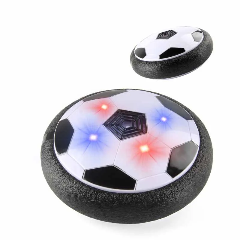 Nuovo giocattolo da calcio con sospensione a luce LED con luci musicali pallone da calcio Hover bambini giocattoli sportivi interattivi per l'allenamento genitore-figlio