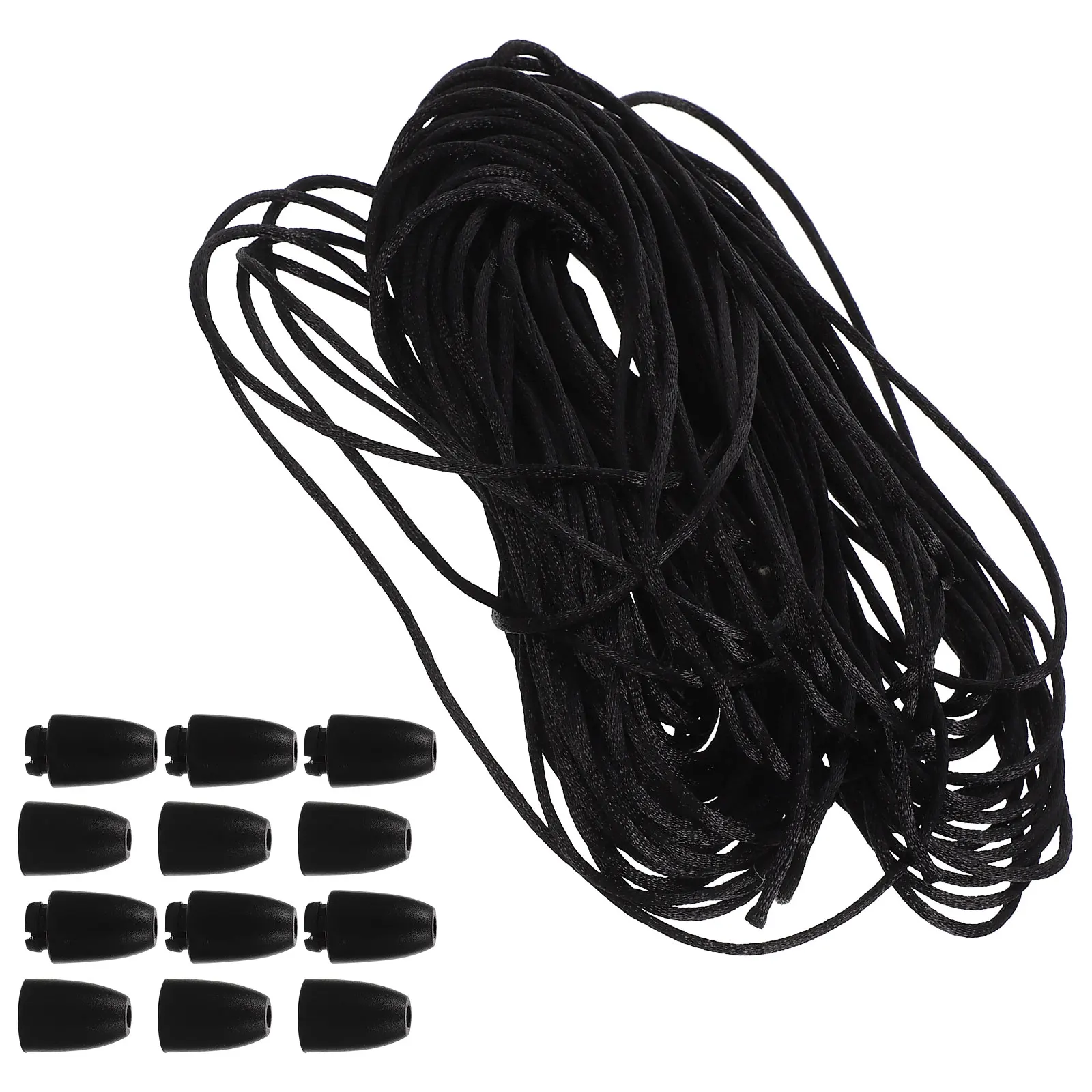 

DIY Connection Buckle Kit Craft Rope Multi-use Nylon Plastic Accessories for Jewellery Projects Gift Wrapping Braided Cord