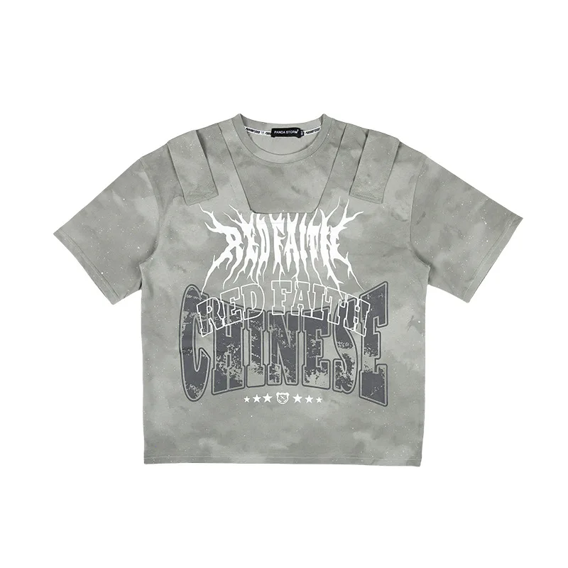Vêtements Streetwear Hip Hop pour garçons, t-shirt à manches courtes, pantalons éclair, vêtements de spectacle de pratique de Jazz pour filles, Costumes de scène