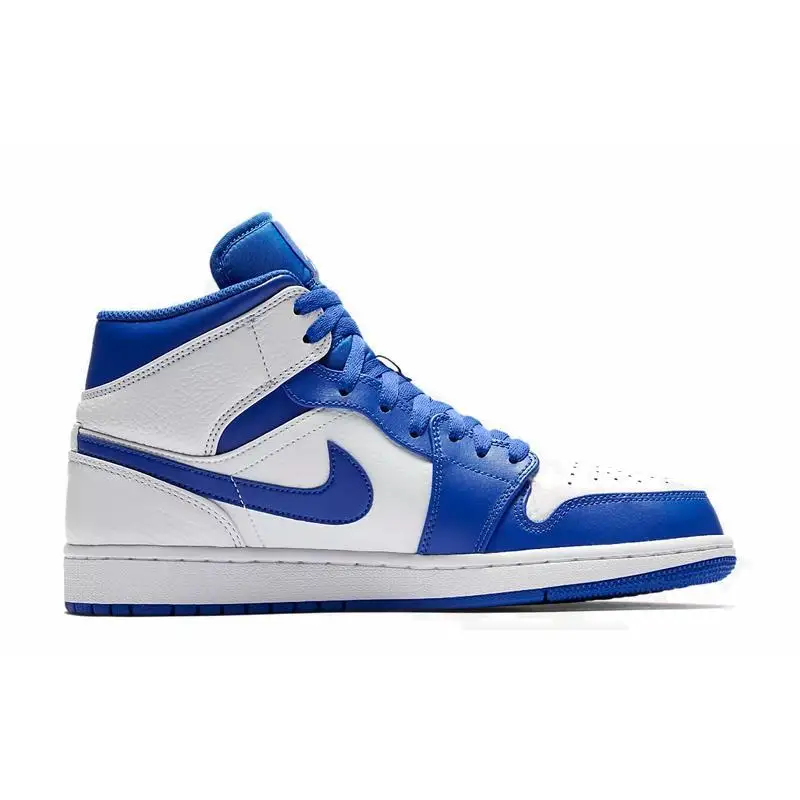 Nike Jordan 1 Mid Hyper Royal Sneakers shoes 554724-114