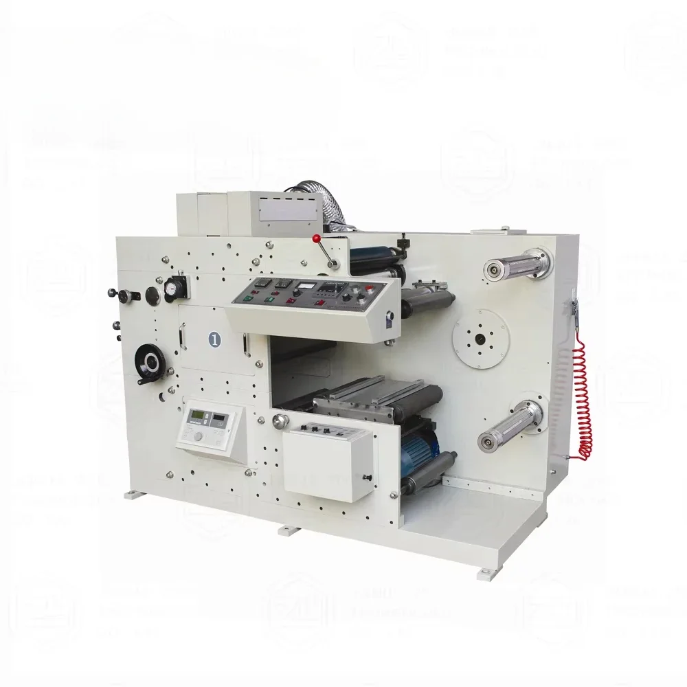 High Speed Roll to Roll Sticker Flexo Printing Slotting Rotary Die Cutting Machine