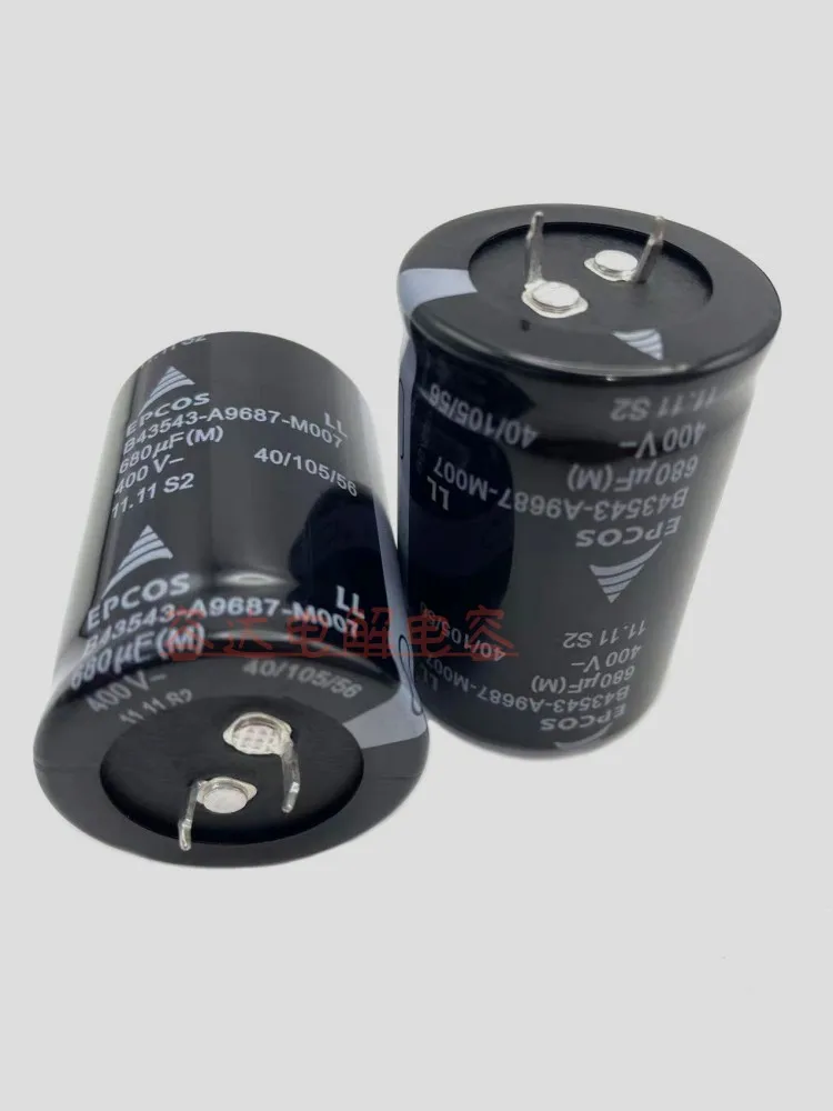 New German EPCOS B4353-A9687-M007 electrolytic capacitor 400v680uf 450 volts original