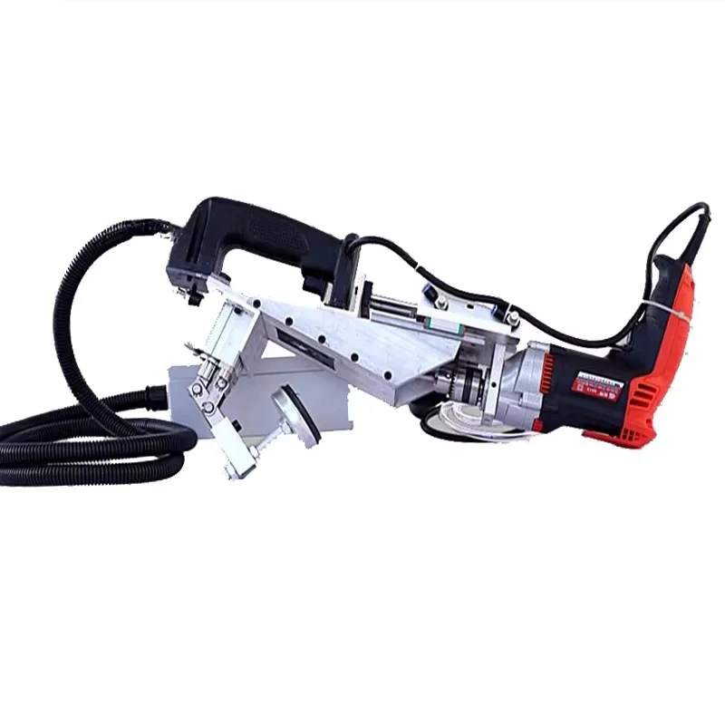 

Портативный настольный ручной станок для сверления боковых отверстий 220В, оборудование для нарезки пазов