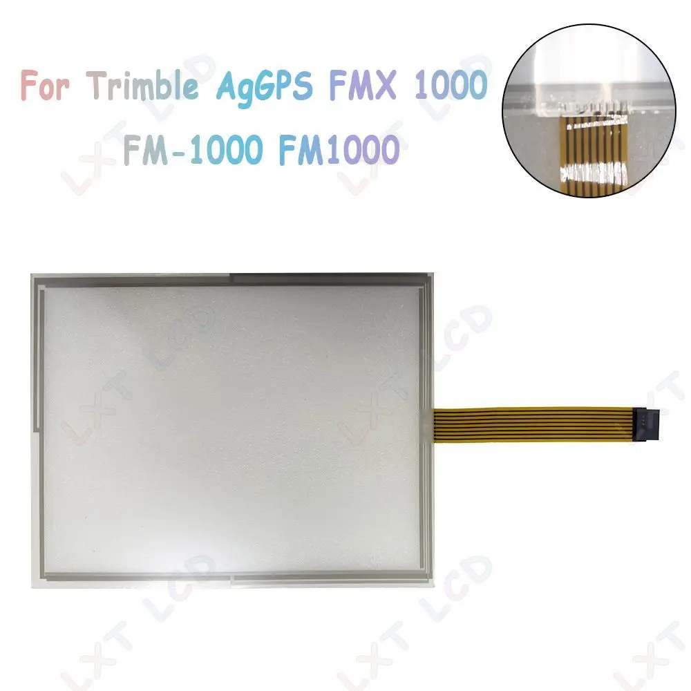 

Сенсорный ЖК-экран для Trimble AgGPS FMX FM-1000 FM 1000, стеклянный дигитайзер сенсорного экрана для Trimble FMX 1000 FMX-1000 Touch
