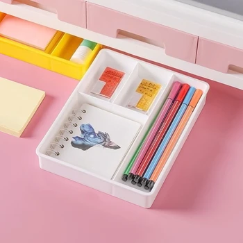 Divided Desktop Drawer Organizer 6