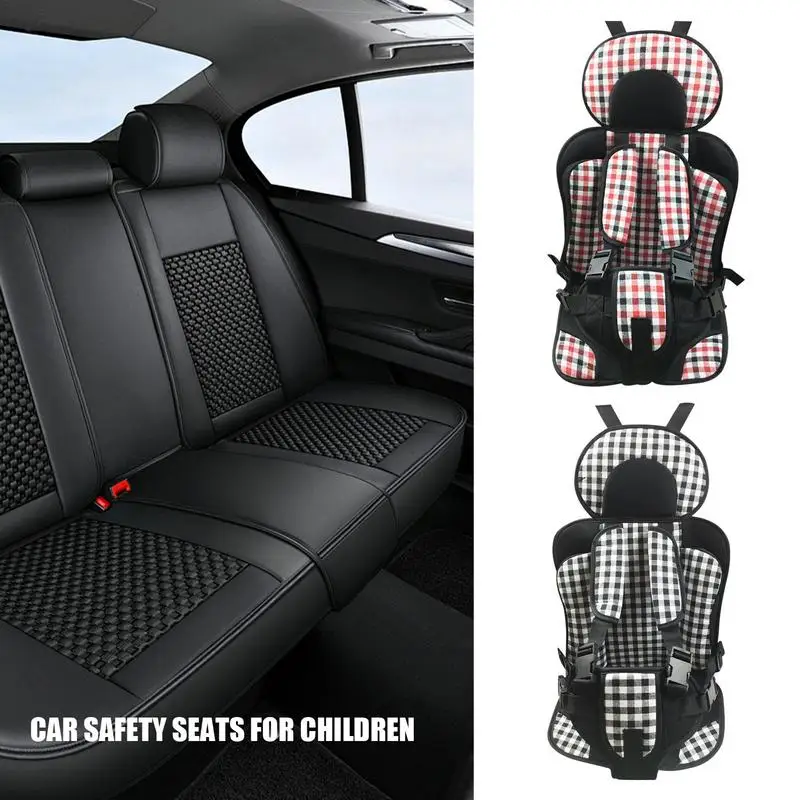 Child Booster Seat for Car, Auto Almofadas com Alças Ajustáveis, Carrinho de golfe, Baby Seat Liner, Crianças Viagem