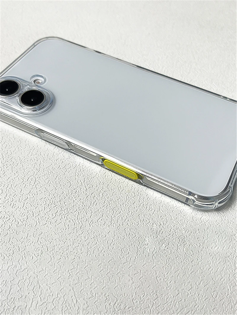 For iPhone 18 16 17 Pro Max Silicone Soft Camera Control Capture Button Case 1 Pieces Stickers Phone Accessories For iPhone18Pro