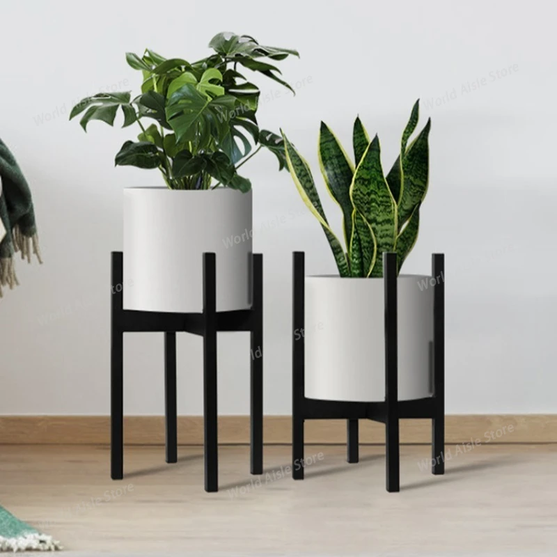 

Plant Stand Fits10 12 14 Inches Plant Pot Metal Planter Stand Easy Assembly Expandable Plant Shelves Furniture