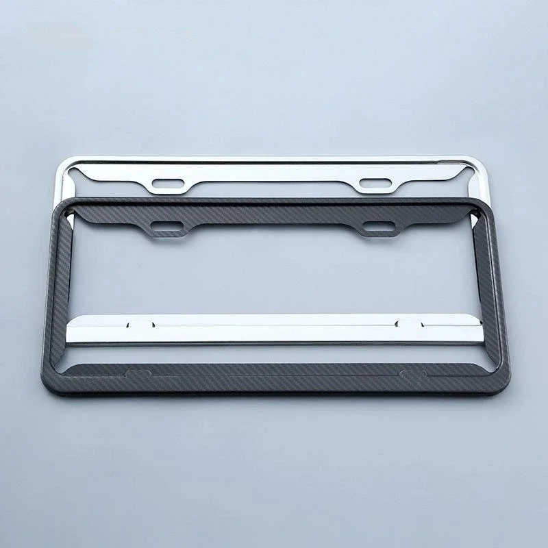 

1/2 шт. рамка номерного знака из нержавеющей стали, крышка номерного знака автомобиля, автомобильный аксессуар для японского стандартного номерного знака