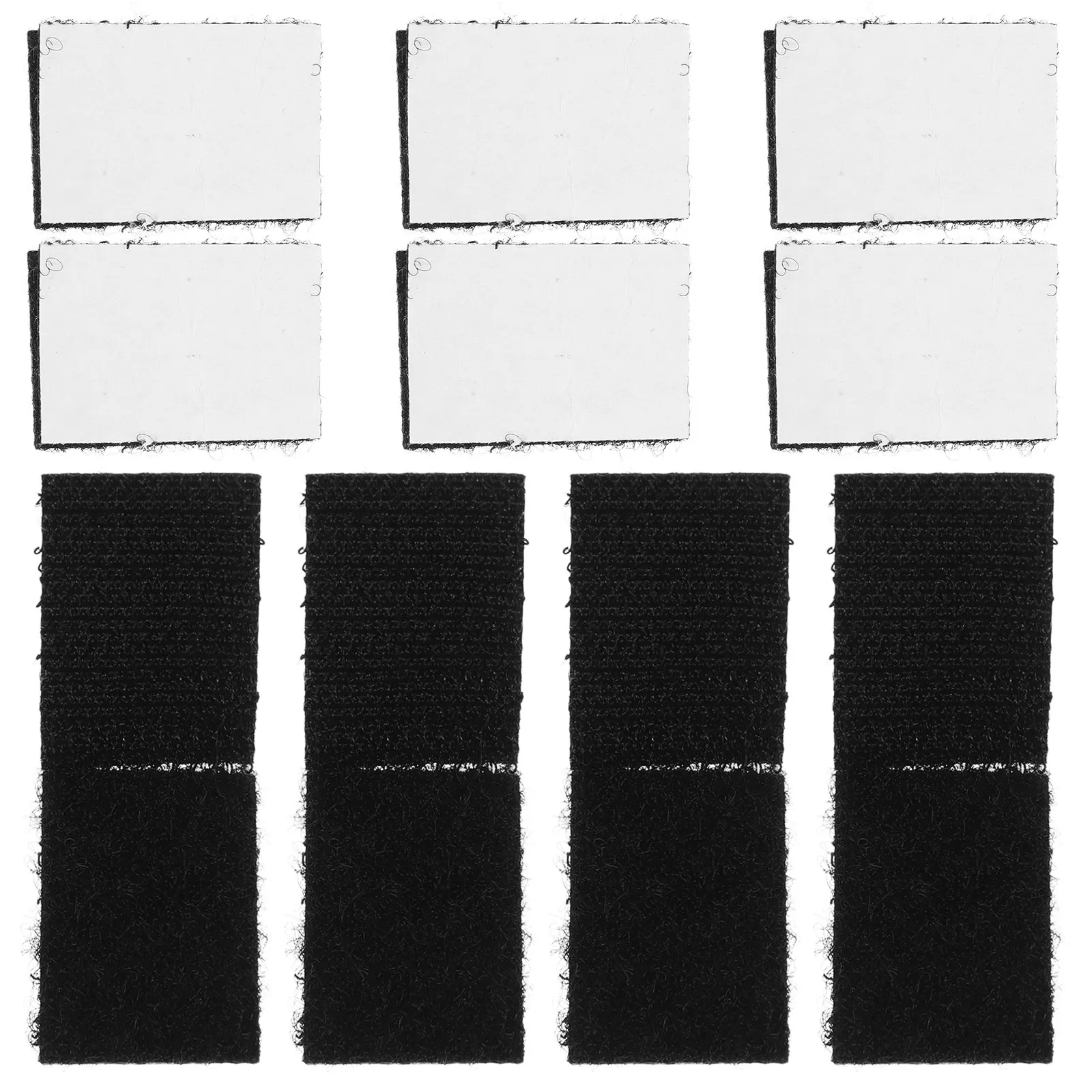 100Pcs Adhesive Hook and Loop Tape Strong Sticky Fastener for Tablecloths Sofas Carpets Garden Tools Handmade Crafts Rug Fixing