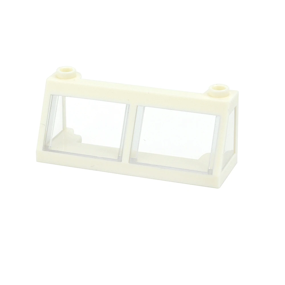 قطار الزجاج الأمامي ل الطوب أجزاء 5 قطعة اللبنات 13760 + 13569 2X6X2 الإطار DIY بها بنفسك التعليمية البناء هدية الكريسماس لعبة #6