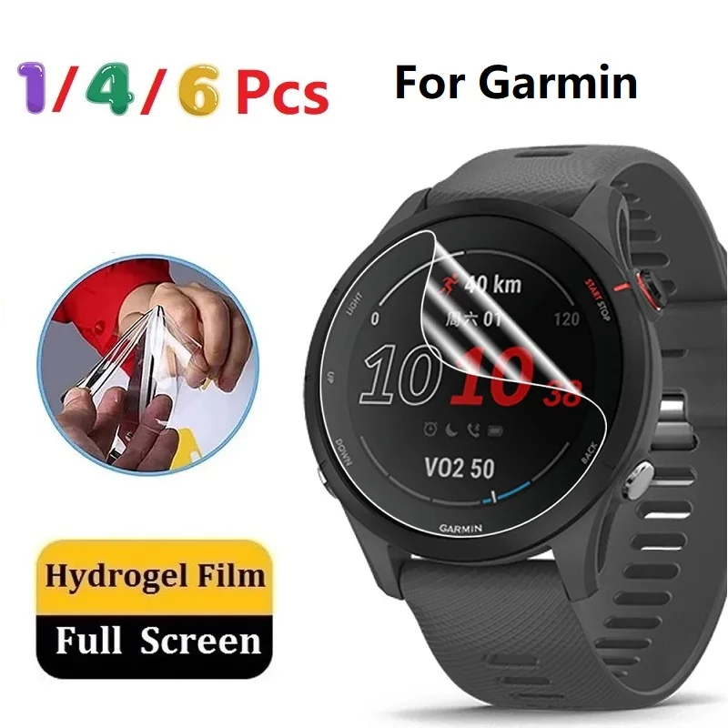 Garmin öncüsü için 965 945 935 735 XT 745 hidrojel ekran koruyucu Film değil cam öncüsü için 55 45 158 165 235 245 M