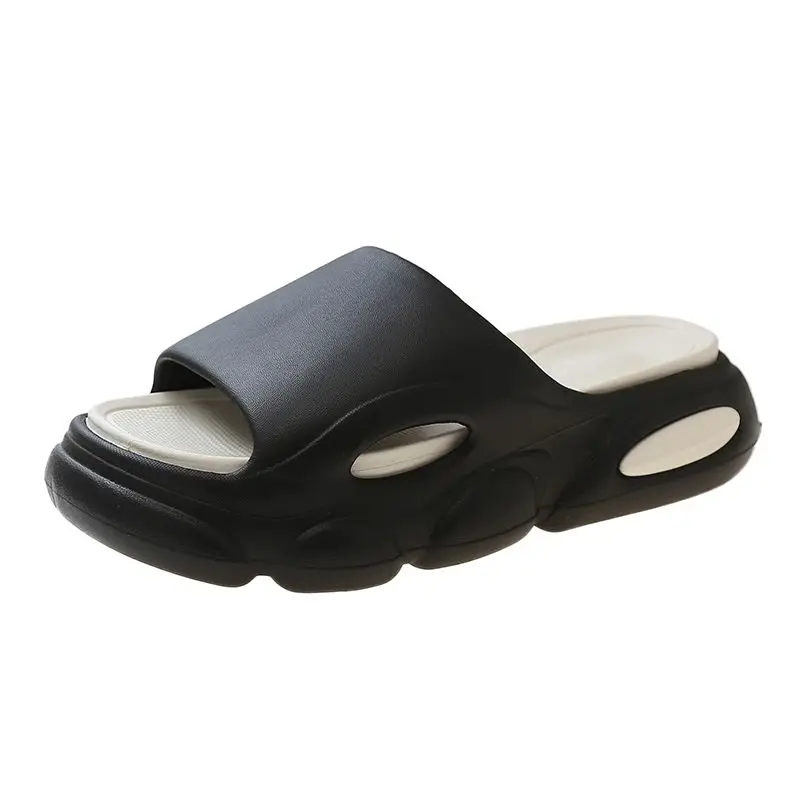 

Fashion Thick Sole Slide Sandals, Women's Open Toe Platform Slippers, Summer Casual Shoes