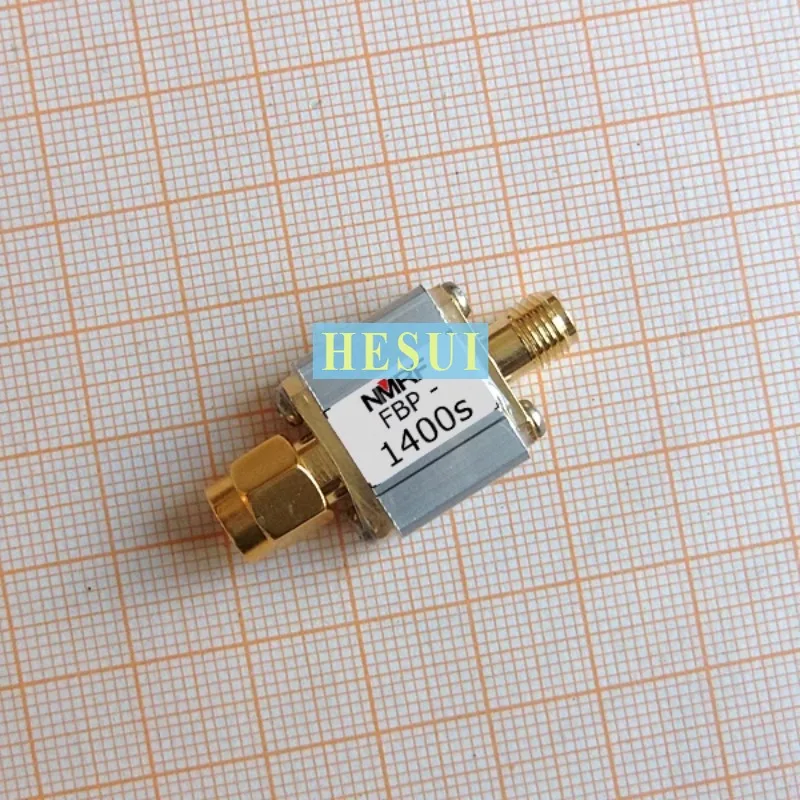 BPF 1400MHz RF coaxial bandpass SAW filter, 1dB bandwidth 45MHz, Module SMA interface Module Board