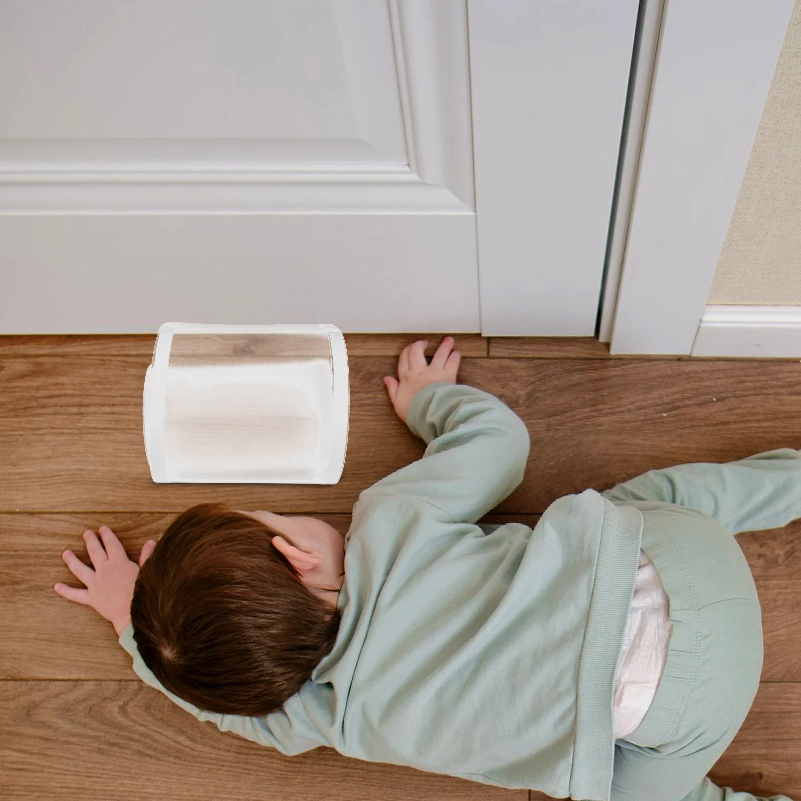 

Baby Door Pinch Guard Self-Adhesive 120x18cm Finger Protector Strip Child Safety Door Hinge Guard for Home School Office Anti