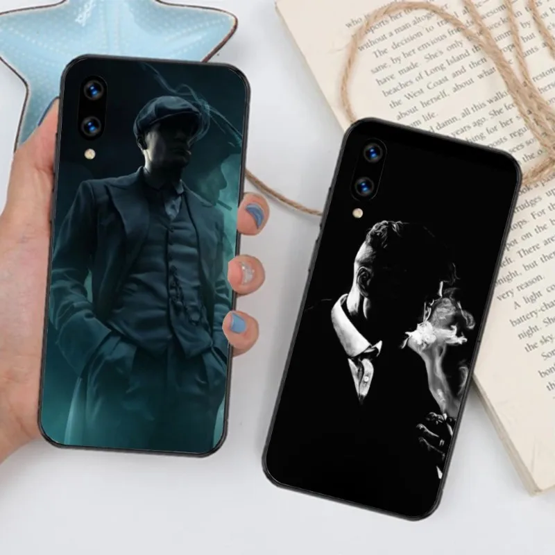 Tommy Shelby Mobile Cell Phone Case for Huawei Mate 40 30 20 10 Pro Lite Nova 9 8 5T Y7p Y7 Black Soft Phone Cover Funda