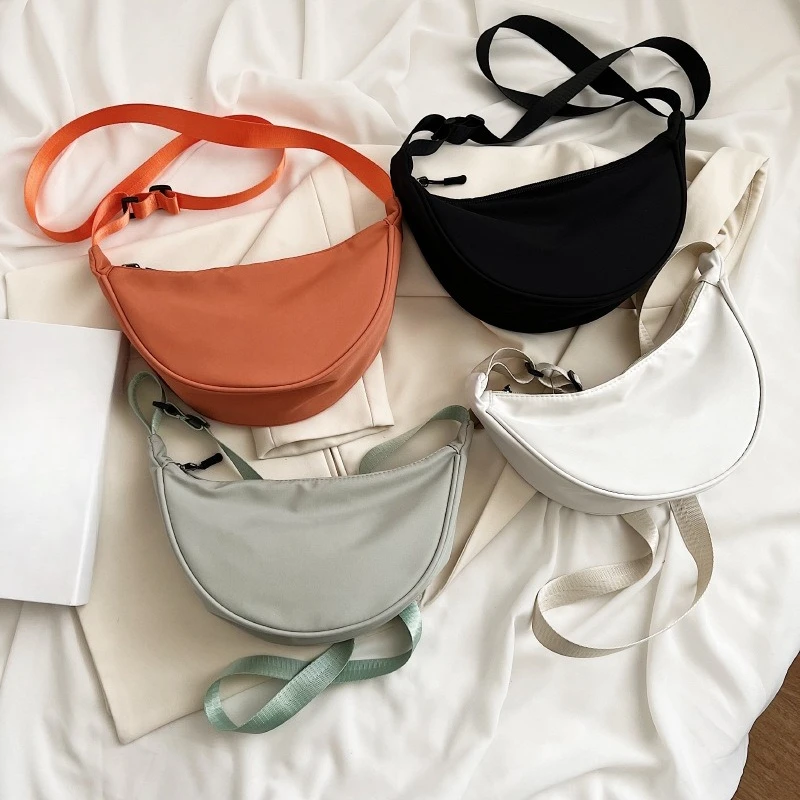 Nylon Women's Shoulder Bag Large Capacity Travel Outdoor Crossbody Bags Phone Pouch Handbags Wholesale