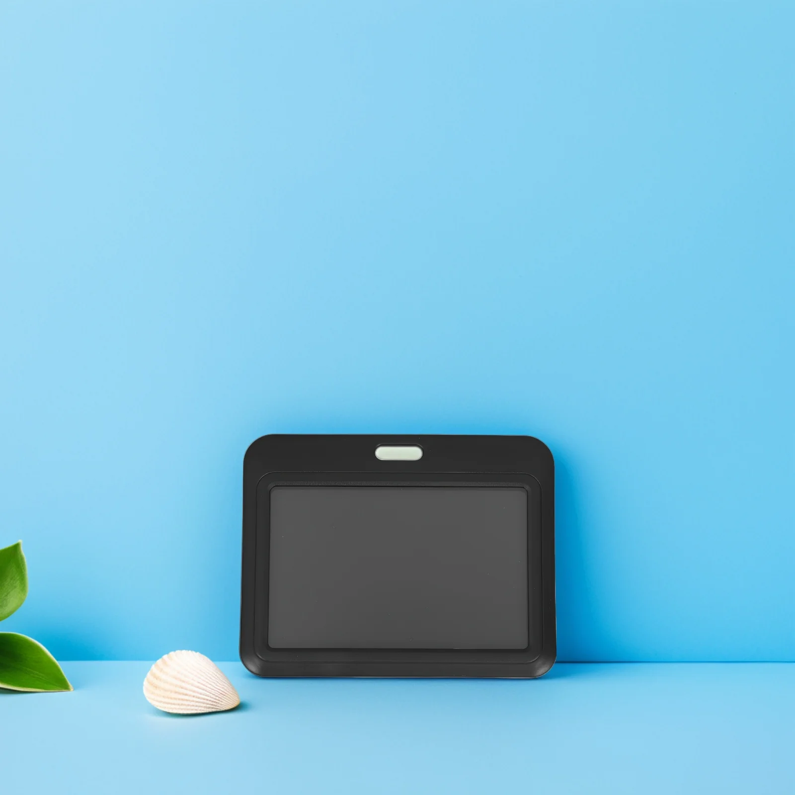 

6pcs Work ID Badge Holders Plastic Card Sleeves Hard Case for Badges Sliding Cover Name Protector Black Set Office Use Card