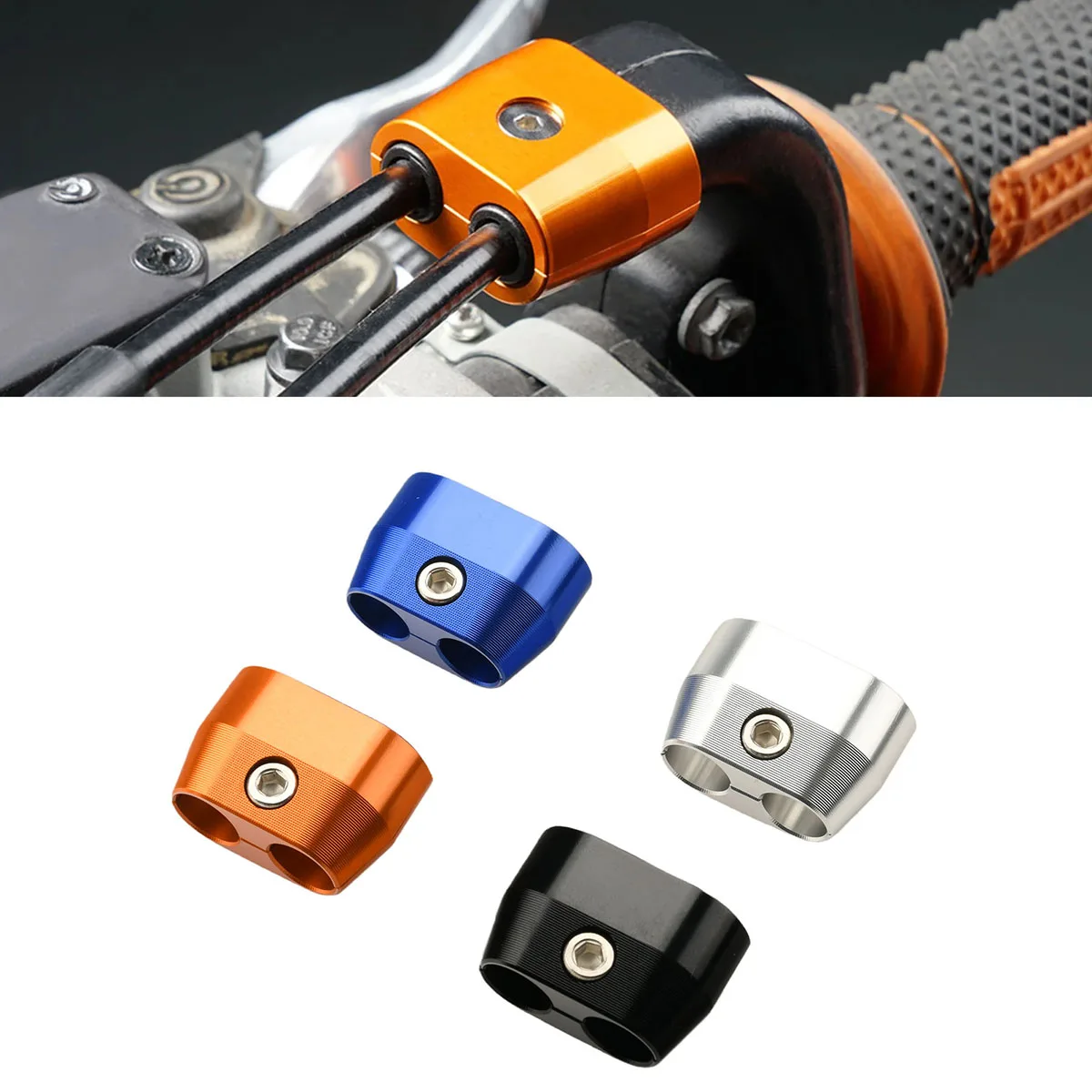 2001-2016 Motorcycle CNC Throttle Cable Protector Guard For KTM XCF250 SXF250 XCF350 SXF350 XCF450 SXF450 EXC EXCF SMR Six Days