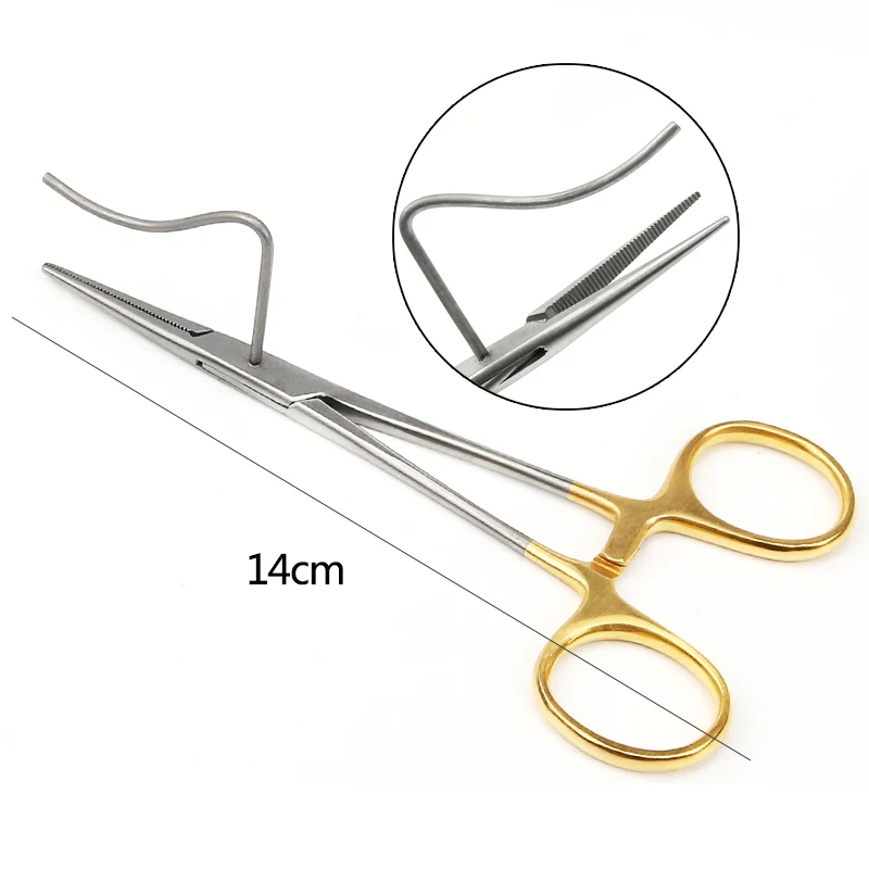 1pcs Spay Snook Hook Animal Ovaries Removal Hook Vet Snook Ovariectomy Hook Dogs Cats Veterinary Instruments