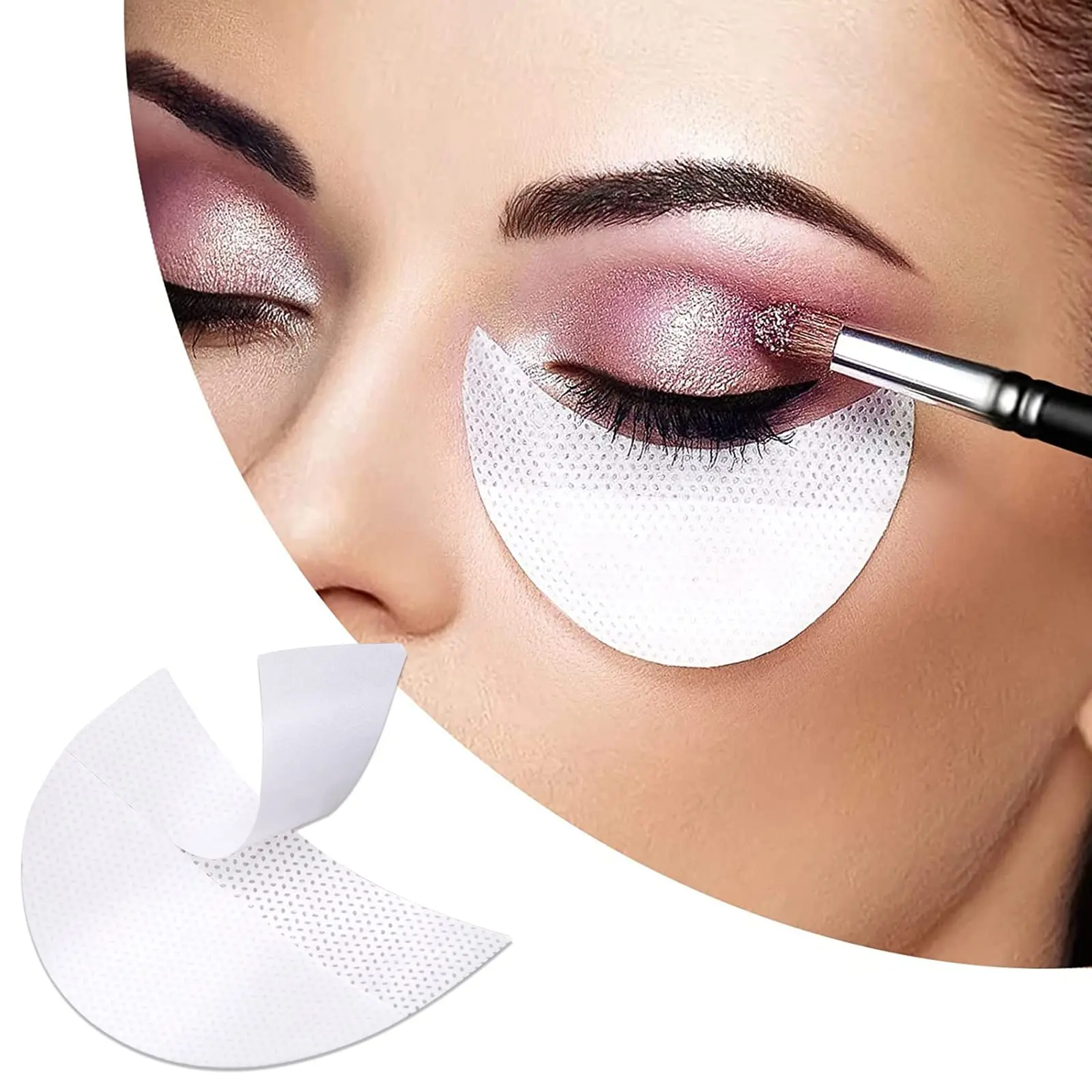 50/10/150/200Pcs Eyelid Stickers, Eye Liner Stickers, Eye Shadow Shields, Eye Makeup Applicators, Lash Extension Tools