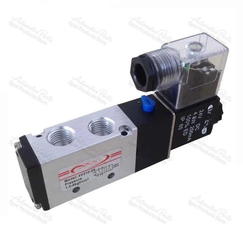 5/2 Way Pneumatic Solenoid Valve, Air Cylinder Directional Control Valve 4V210-08 4V310-10 4V410-15