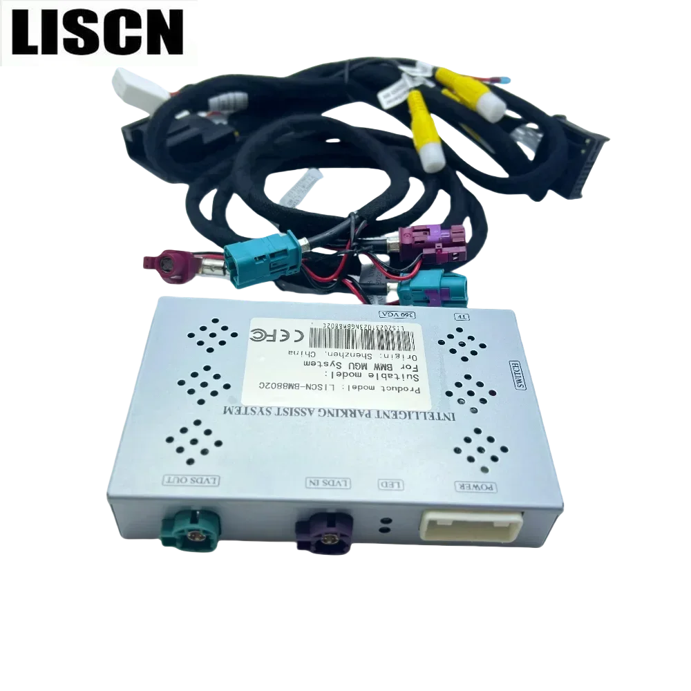 واجهة كاميرا الرؤية الخلفية الأمامية عالية الدقة لسيارات BMW 3 Series M3 G20 G21 G28 2019 - 2024 MGU نظام OEM شاشة التوصيل والتشغيل الكاميرا العكسية