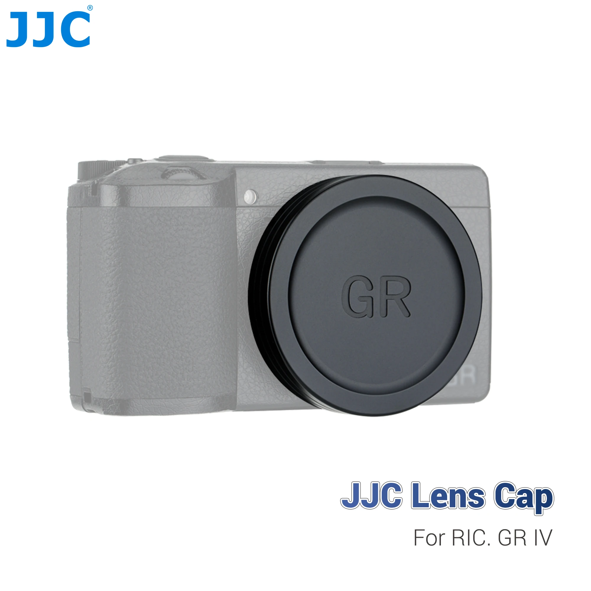 JJC Ricoh GR4 Metal Lens Cap for Ricoh GR IV GRIV GR4 HDF Monochrome Digital Camera Accessories Dustproof Lens Protection Cover