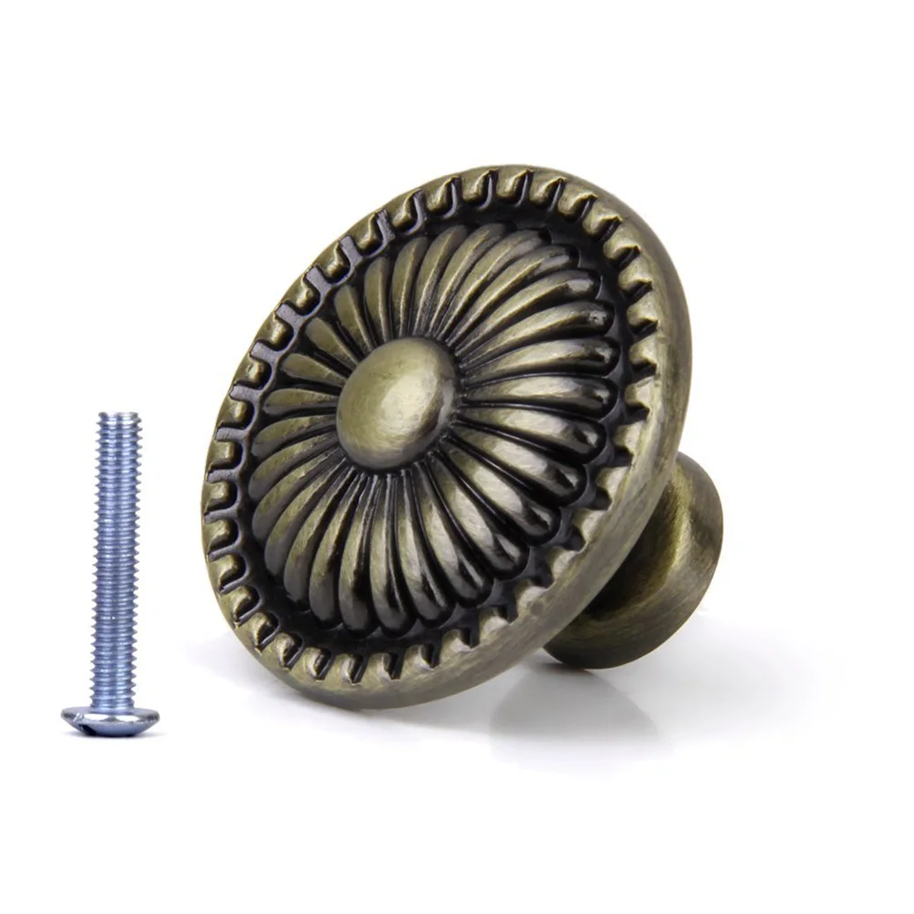 الرجعية مقابض أدراج سبائك الزنك البرونزية دولاب مقابض سحب 30 مللي متر 20 مللي متر أنيقة خزانة الأثاث الأجهزة ديكور المنزل