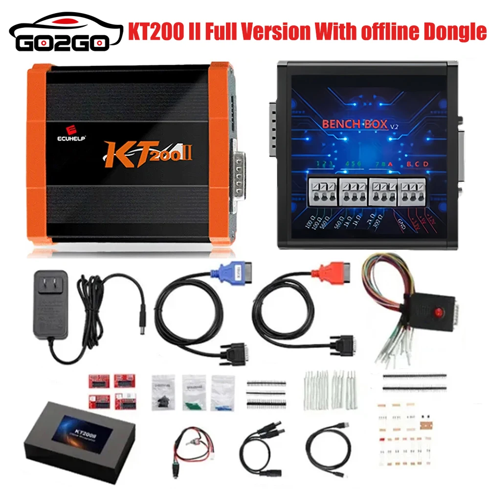 

Программатор KT200II ECU Full Master KT200 II, USB-модем с добавлением лицензии, оптимизированное оборудование, стабильная поддержка OBD BDM JTAG