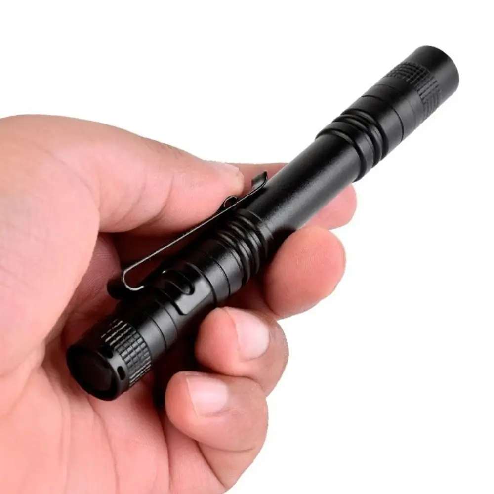 Waterproof Pen Shape Flashlight Mini LED LED Flashlight Portable Pen Clip Lighting Tool Strong Light Flashlight Outdoor