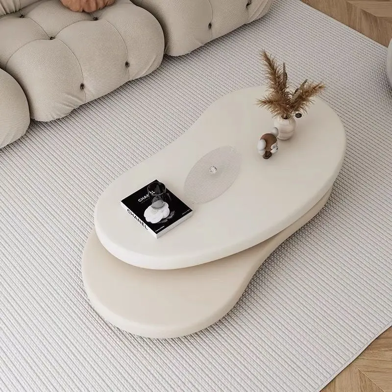 Fashion Vintage Coffee Table Popular Nordic Center Table Large Capacity Secure Tavolino Salotto Living Room Furniture