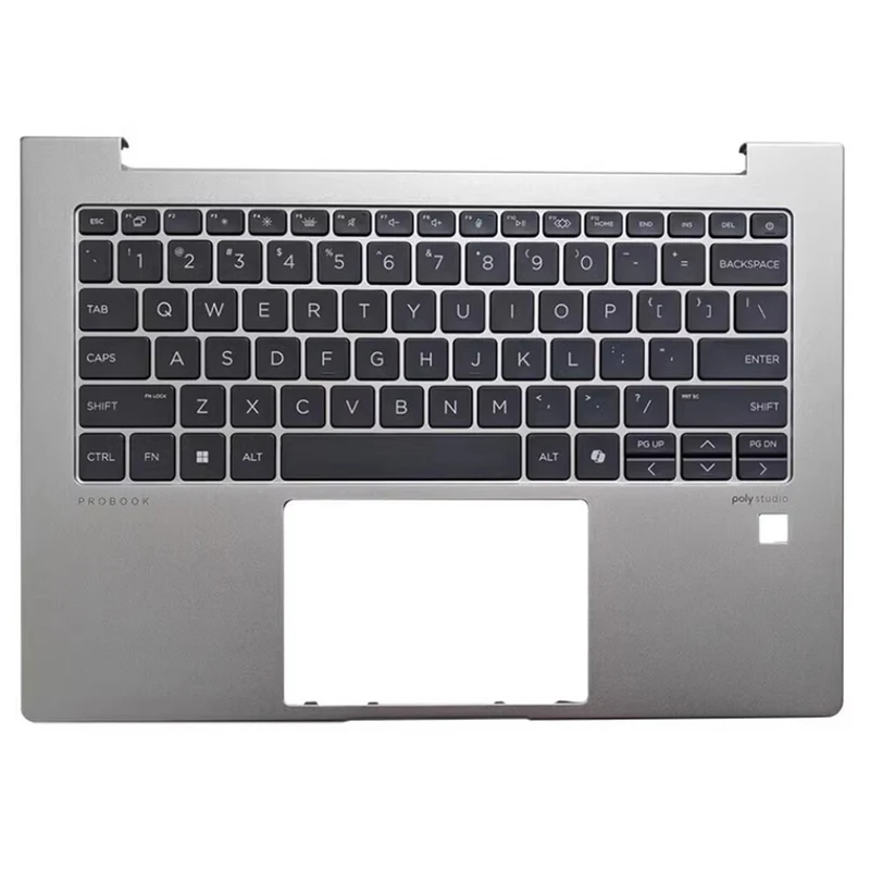P For HP Elitebook 640 G11 Laptop Keyboard Palmrest with Backlight N97244-001