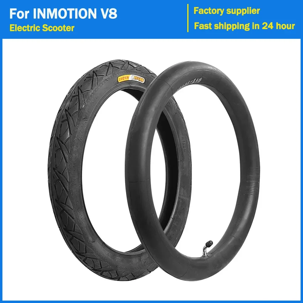 16 Inch 16X1.95(52-305) Tire Tube or Outer for INMOTION V8 Unicycle Self Banlance Electric Scooter Tyre Tire Replacement Parts