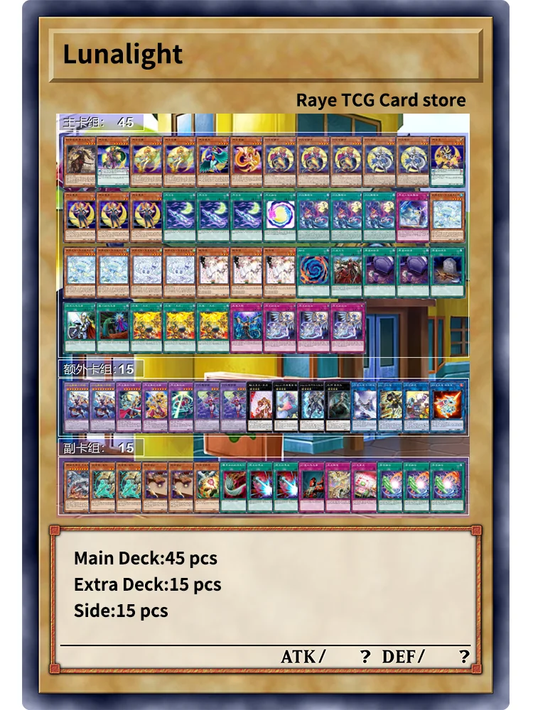 75 Pcs Lunalight Yugioh Card Game Deck 1301 DUAD Easy Play Not Original Master Duel DIY Deck MD - AliExpress 26 75 Pcs Lunalight Yugioh Card Game Deck 1301 DUAD Easy Play Not Original Master Duel DIY Deck MD - AliExpress 26