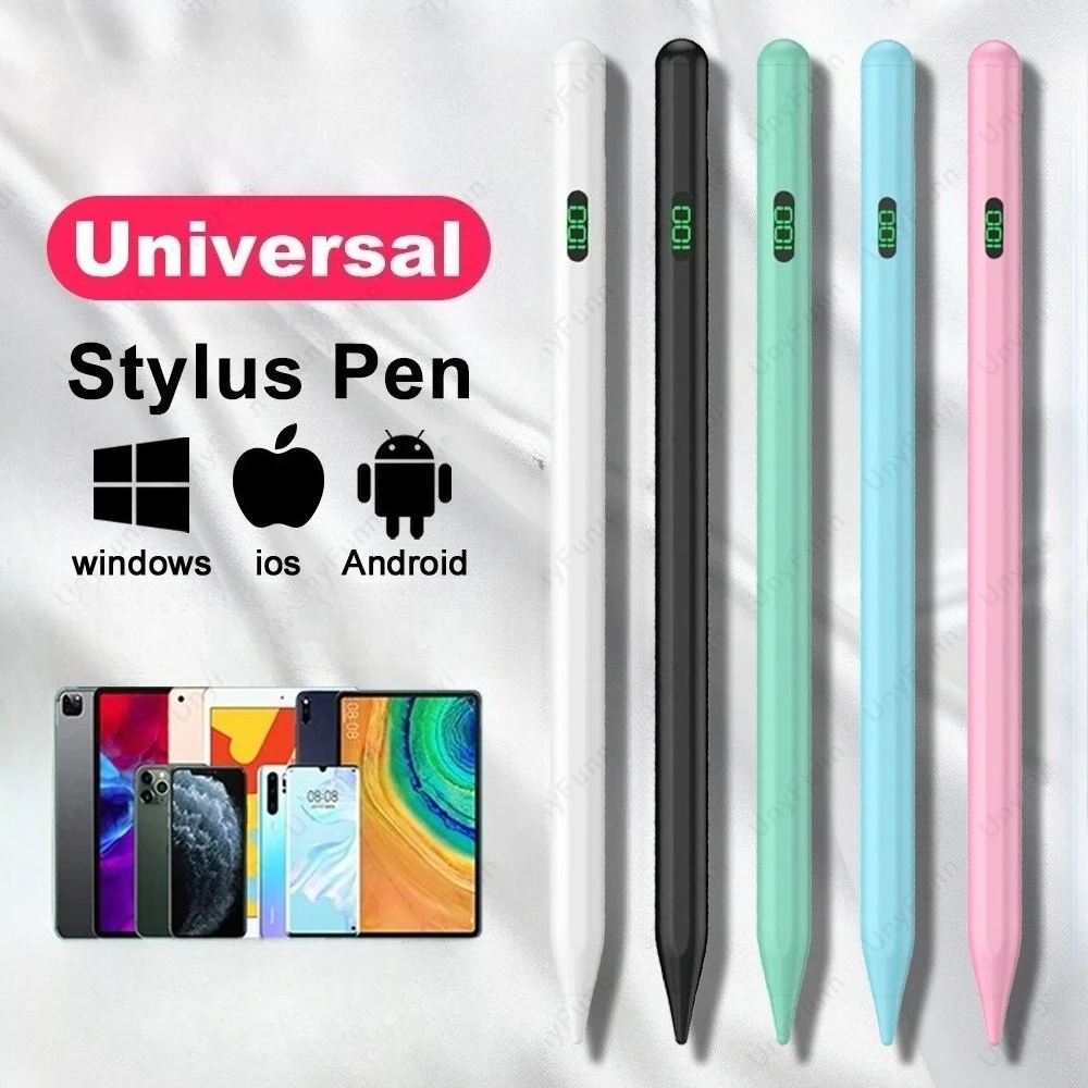 Universal Touch Screen Pen For iPhone iPad Accessories Stylus Pencil For Apple Haiwei Samsung  Android IOS Windows Drawing Pen