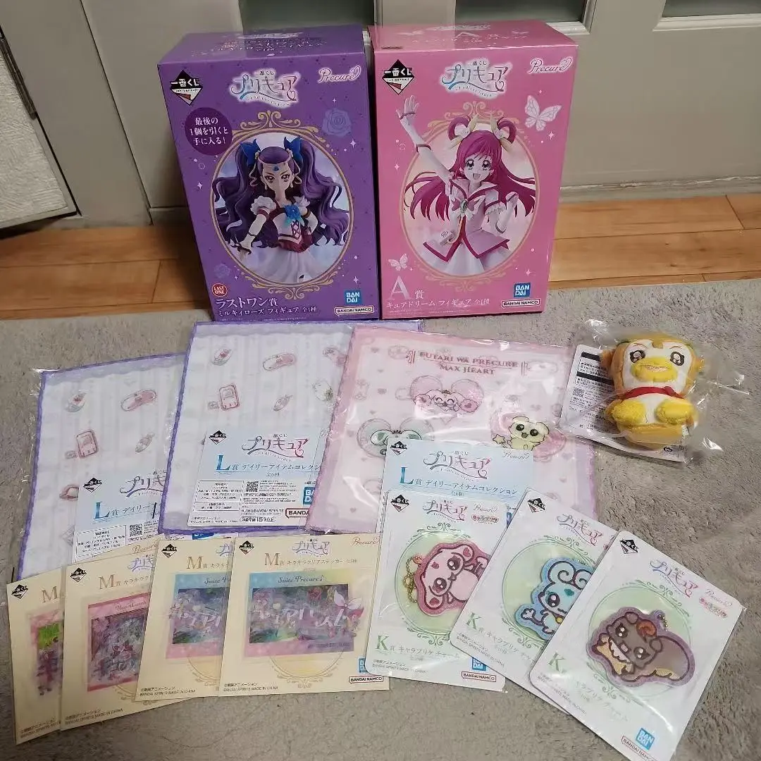 In Stock Genuine Bandai Yes Precure 5 Gogo Nozomi Yumehara Rin Natsuki Milk Urara Kasugano Figure Anime Model Toy