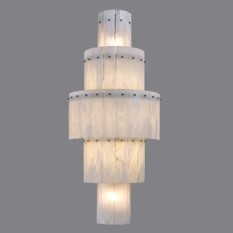 Marble wall lamp, living room, TV background light