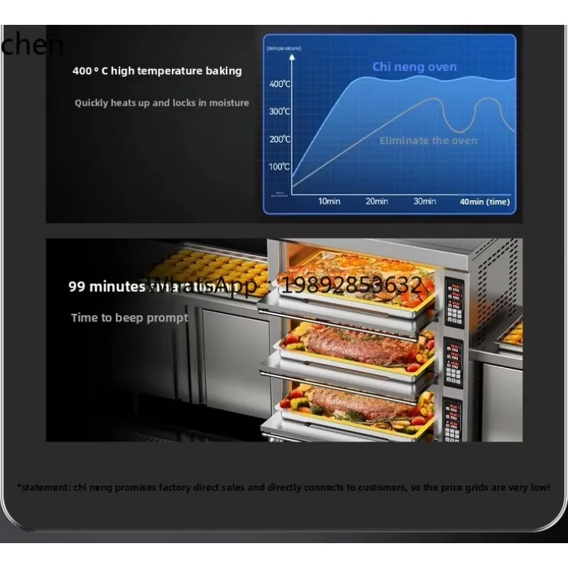 

KX electric oven commercial large capacity roujiamo scones bread cake baking box