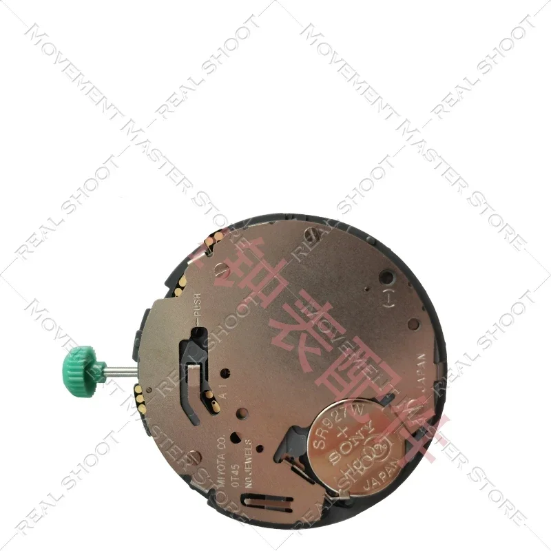 Original Brand New Japanese MIYOTA OT45 Quartz Movement Date At 3 2Hands 6 O'clock Small Second Watch Movement Accessories